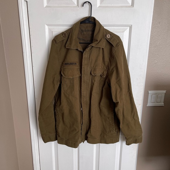Infamous Jackets & Coats Infamous Army Style Field Jacket Xxl
